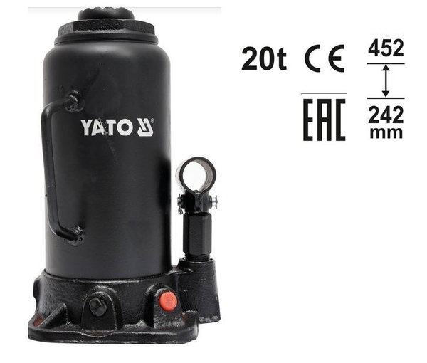 YATO PODNOŚNIK HYDRAULICZNY SŁUPKOWY 20T YT-17007