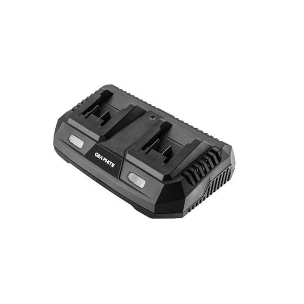 ŁADOWARKA PODWÓJNA DO AKUMULATORÓW ENERGY 58G085 GRAPHITE