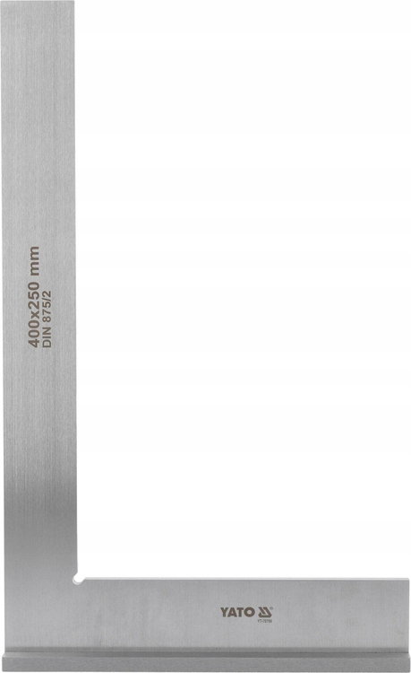 KĄTOWNIK ŚLUSARSKI ZE STOPKĄ 400*250MM YT-70766 YATO