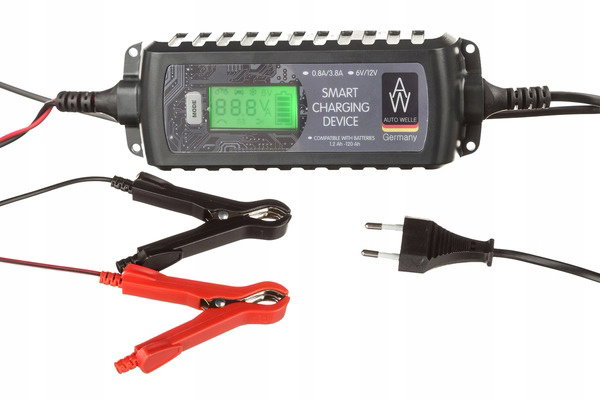 PROSTOWNIK SAMOCHODOWY 6/12V 0.8/3.8A AW05-1204 AUTO WELLE