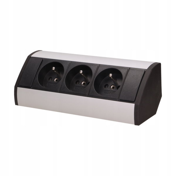 ORNO GNIAZDO MEBLOWE 3X2P+Z ON-9001/B-G