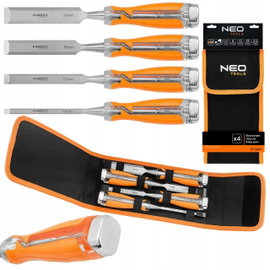 ZESTAW DŁUT 4SZT (6,12,18,24MM) DWUKOMPONENTOWY UCHWYT - 37-900 NEO TOOLS