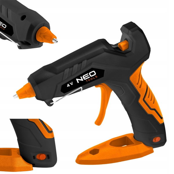 PISTOLET KLEJOWY 8MM 4V ZASILANIE USB 17-084 NEO