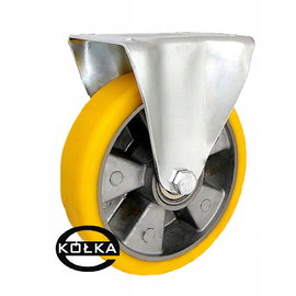 KOŁO ALUMINIUMPOLIURETAN 180MM OBUDOWA STAŁA A53P ZABI