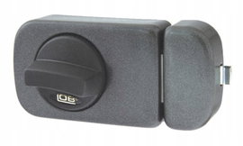 ZAMEK NAWIERZCHNIOWY 3 KLUCZE TB51 50MM GRAFITOWY TB51-30-19 LOB