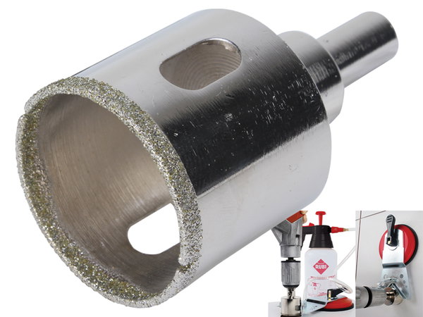 KORONKA EASY GRES NA MOKRO 55 MM 05967 RUBI