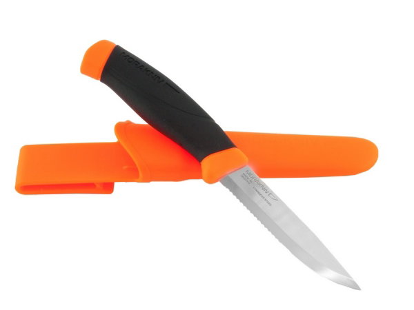 NÓŻ Z POCHWĄ STAL NIERDZEWNA COMPANION ORANGE MORAKNIV