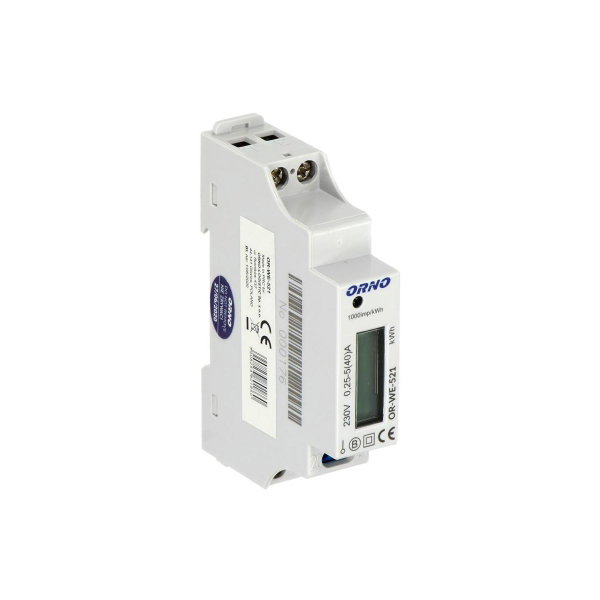 1-FAZOWY LICZNIK ENERGII ELEKTRYCZNEJ 40A OR-WE-521 ORNO