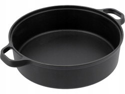 PATELNIA ŻELIWNA GRILLOWA GŁĘBOKA 28CM YG-20141 YATO