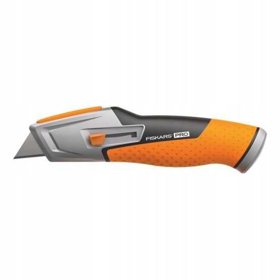 NÓŻ UNIWERSALNY CARBONMAX Z CHOWANYM OSTRZEM 1027223 FISKARS