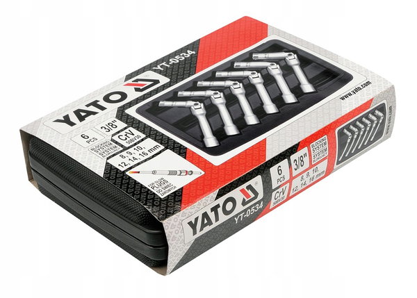 KLUCZE DO ŚWIEC ŻAROWYCH YT-0534 YATO