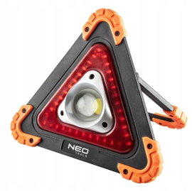 TRÓJKĄT OSTRZEGAWCZY LAMPA BATERYJNA 2 W 1 99-076 NEO