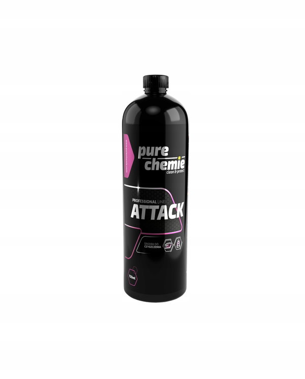 UNIWERSALANY ŚRODEK DO USUWANIA PLAM I ZABRUDZEŃ ATTACK, 750ML PURE CHEMIE