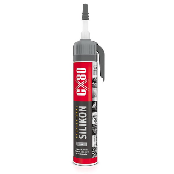 SILIKON SZARY EKO PREMIUM WYSOKOTEMPE. 210G CX-80