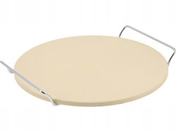 KAMIEŃ DO PIZZY NA GRILLA 30CM Z DWOMA UCHWYTAMI YG-20024 YATO