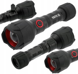 LATARKA AKUMULATOROWA 1000LM OGUMOWANA USB-C WYTRZYMAŁA YT-085614 YATO