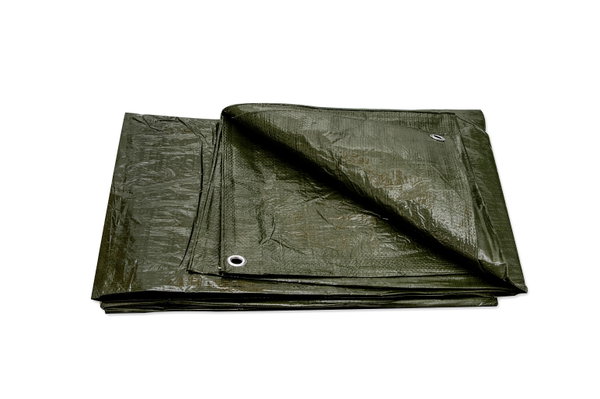PLANDEKA OCHRONNA ZIELONA GRUBA 90G/M2 6*10M