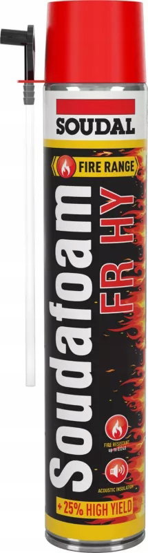 PIANKA OGNIOODPORNA WĘŻYKOWA SOUDAFOAM 750ML 157152 SOUDAL