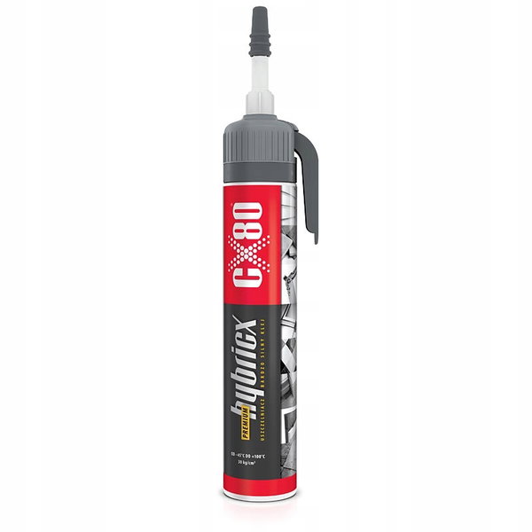 KLEJ HYBRYDOWY HYBRICX PREMIUM 210G SZARY 837 CX80