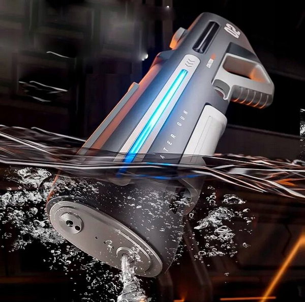 Nowoczesny Elektryczny Pistolet na Wodę - Wysokociśnieniowy 700 ml GIGANT