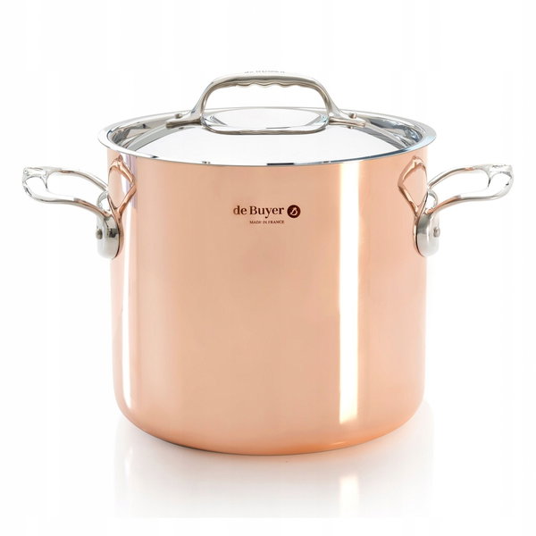 De Buyer PRIMA MATERA Garnek wysoki 20 cm Oryginał FRANCJA