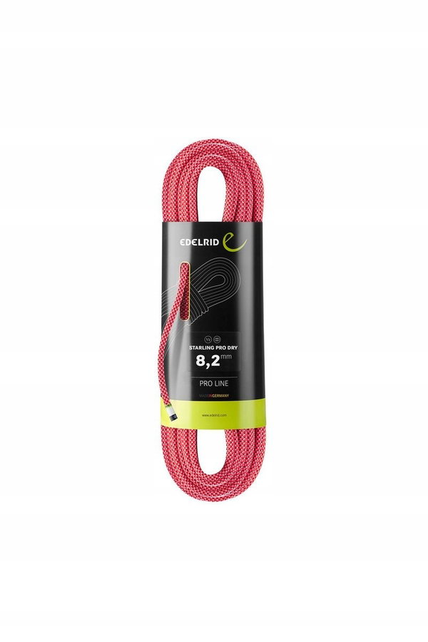 EDELRID Lina dynamiczna Starling Pro Dry 8,2mm 200m - Pink