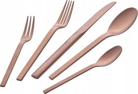 ZWILLING MINIMALE 60-częściowy zestaw sztućców matowych - Różowe złoto