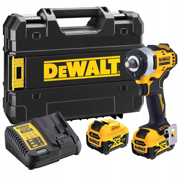 DeWALT KLUCZ UDAROWY 1/2'' 340Nm + 2 x AKUMULATOR 5,8 Ah + WALIZKA ZESTAW