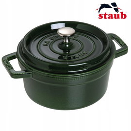 Staub La Cocotte Garnek żeliwny okrągły 2.6 ltr, zielony