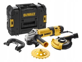 DeWALT DWE4257KT Szlifierka kątowa 1500W 125mm do betonu + OSŁONA + WALIZKA