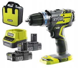RYOBI R18PDBL-220S BEZSZCZ UDAR WKRĘTARKA 18V 2x2A