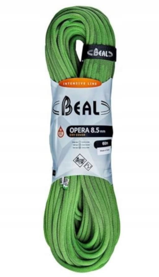 Lina dynamiczna Beal Opera Unicore 8,5 MM 60M Dry Green