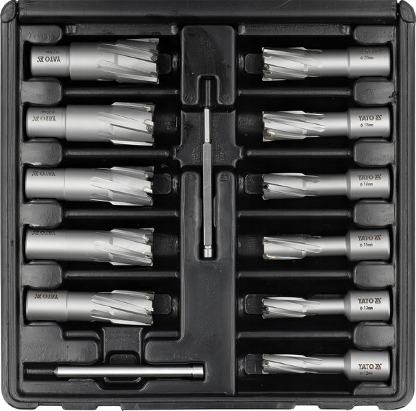 YATO ZESTAW WIERTEŁ TREPANACYJNYCH TCT 13SZT YT-43413