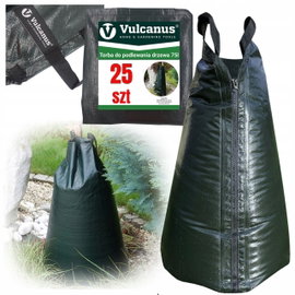 25x Nawadniający WOREK 75l Kroplujący Torba do podlewania drzew drzewek