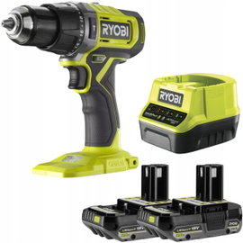 RYOBI WIERTARKO-WKRĘTARKA UDAROWA RPD18BL1 2x 2AH