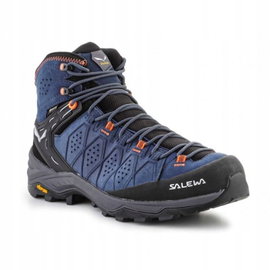 Buty trekkingowe wysokie męskie Salewa Alp Trainer 2 Mid GTX granatowe 42.5