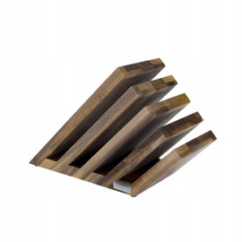 ARTELEGNO VENEZIA 5elementowy blok magnetyczny z drewna orzechowego