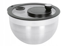 ROESLE Suszarka wirówka do sałaty szklana pokrywą 24cm