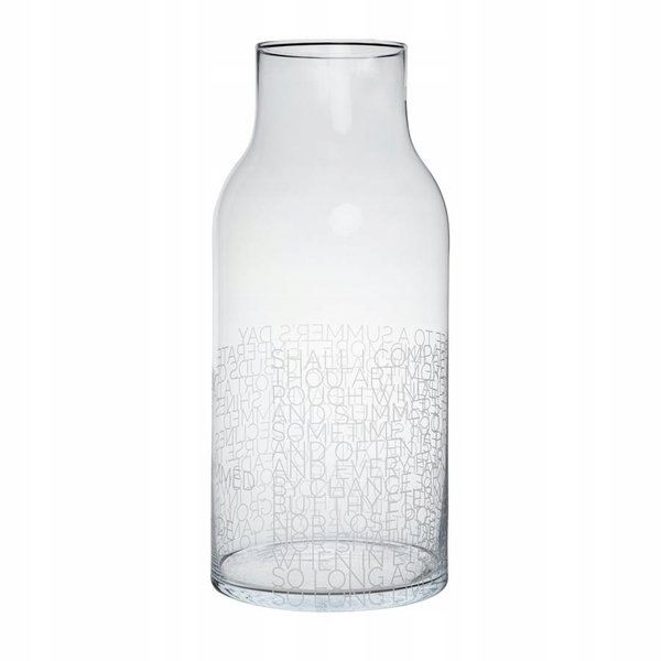 Wazon szklany (50 cm) Shakespeare Rader