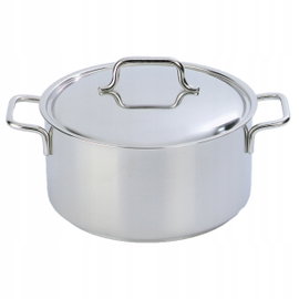 Demeyere Apollo 7 Garnek z pokrywką 4 ltr SILVINOX Belgique