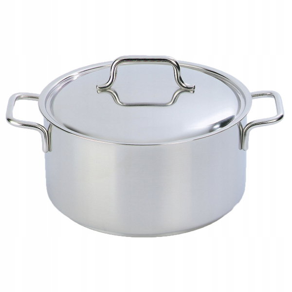 Demeyere Apollo 7 Garnek z pokrywką 4 ltr SILVINOX Belgique