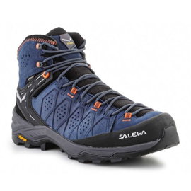 Buty trekkingowe wysokie męskie Salewa Alp Trainer 2 Mid GTX granatowe 40