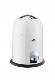 Wesco Kosz na śmieci 6l biały Mini Master stalowy niemiecki