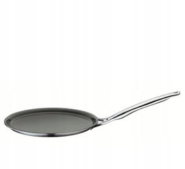 Patelnia do naleśników 28 cm stal nierdzewna Vulcano Classic Spring
