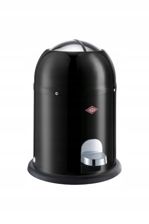Wesco Kosz na śmieci 6l czarny Mini Master Stalowy niemiecki