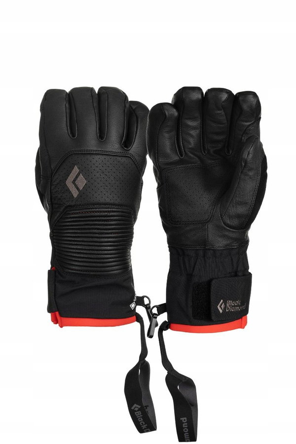 BLACK DIAMOND Rękawice trekkingowe freeridowe Impulse czarne s
