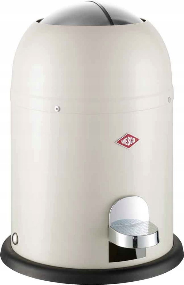 Wesco Kosz na śmieci 6l piaskowy matt Mini Master stalowy niemiecki