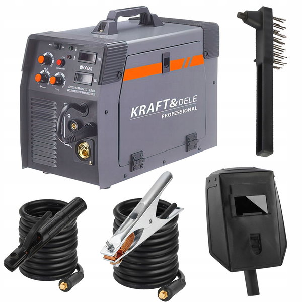 KRAFT&DELE SPAWARKA INWERTOROWA MIGOMAT MIG / MAG / MMA / TIG 250A KD1884