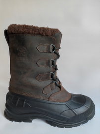 Buty zimowe męskie Kamik Alborg brązowe US_9_42