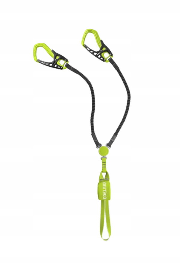 Lonża wspinaczkowa Edelrid Cable Comfort Tri zielona